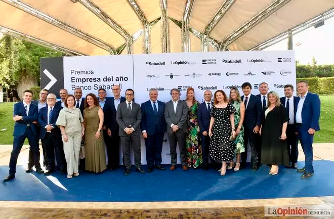 El photocall de los Premios Empresa del Año de Banco Sabadell, en imágenes - Israel Sánchez