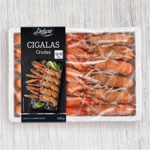 Cigalas 10-12 uds. Deluxe