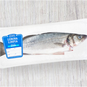 Lubina entera eviscerasda