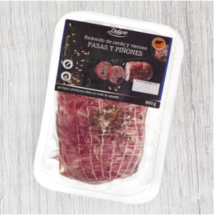 Redondo de cerdo relleno pasas y piñones DELUXE